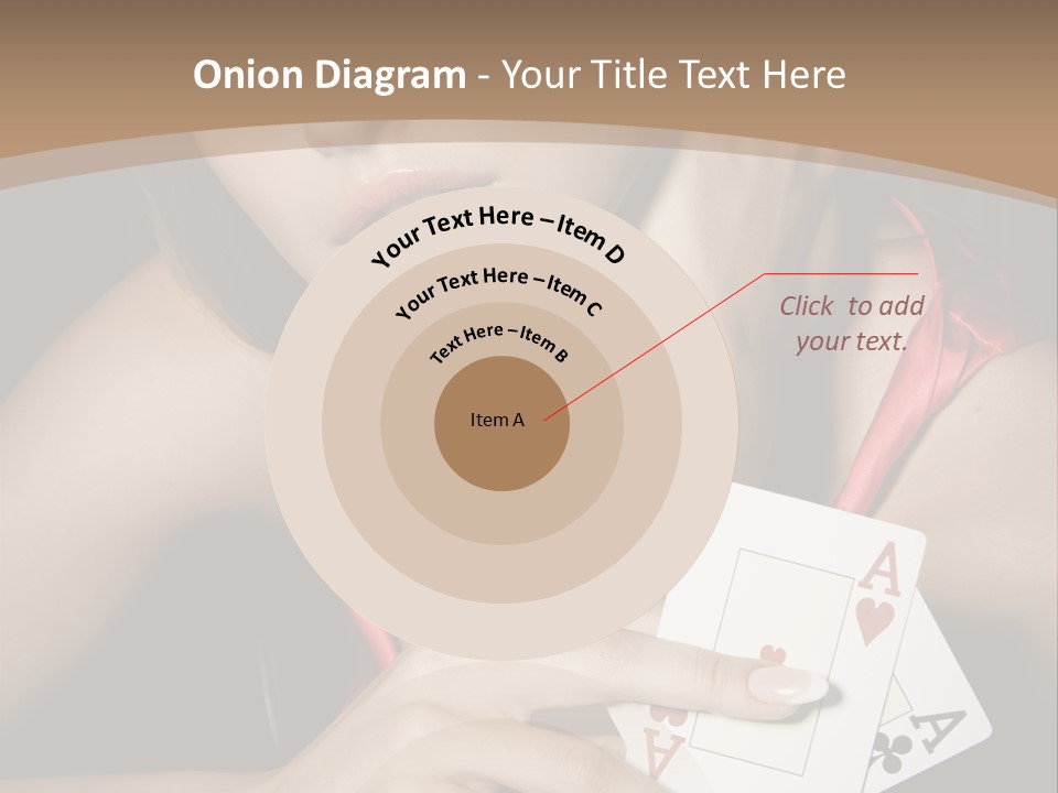 Sensual Woman Rich PowerPoint Template