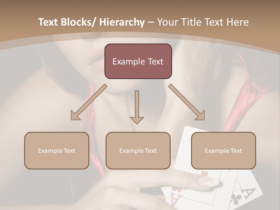 Sensual Woman Rich PowerPoint Template