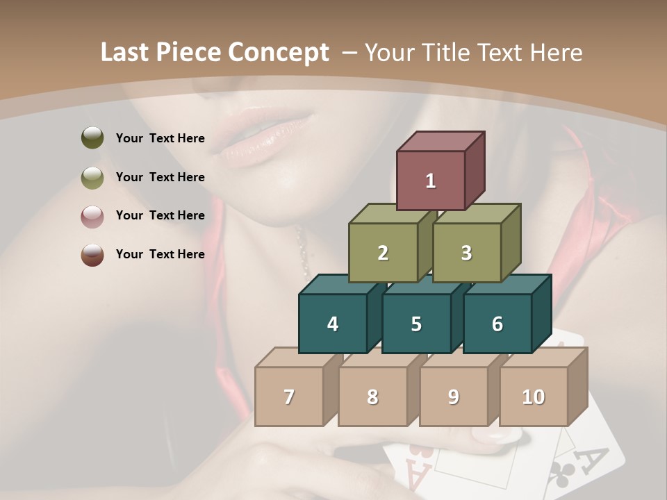 Sensual Woman Rich PowerPoint Template