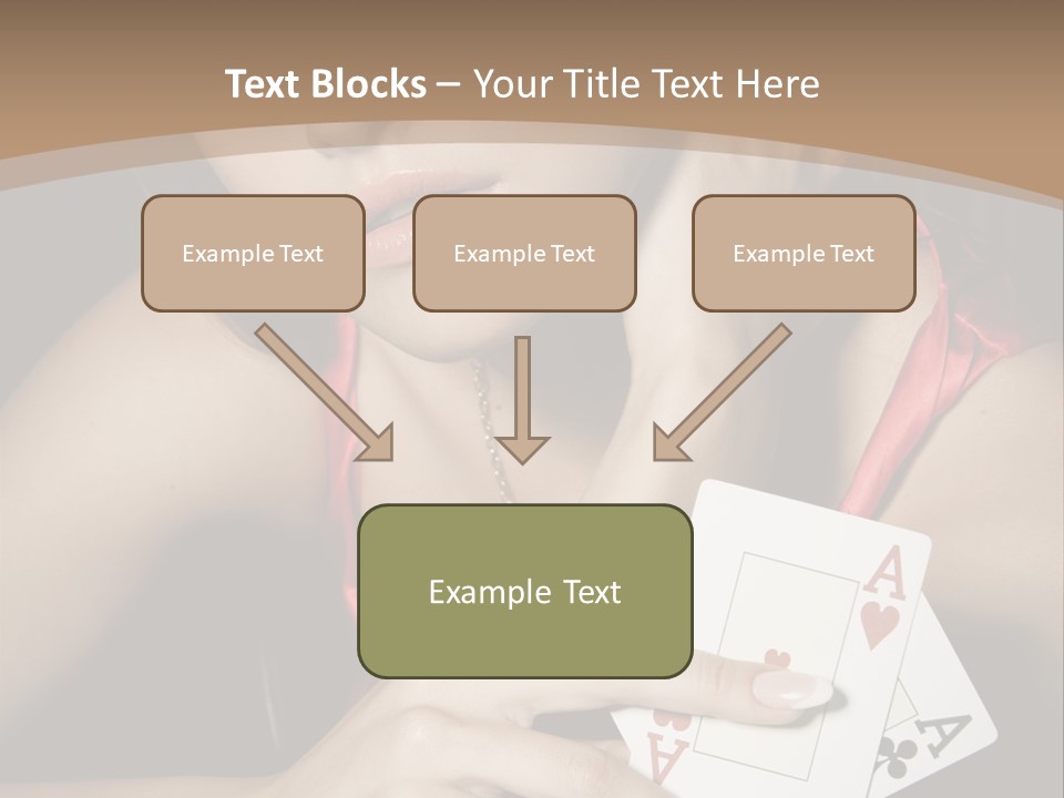 Sensual Woman Rich PowerPoint Template