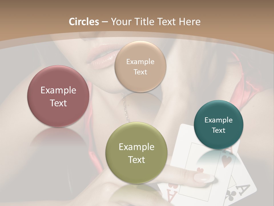 Sensual Woman Rich PowerPoint Template