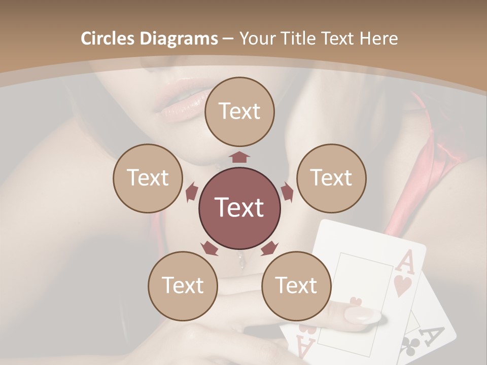 Sensual Woman Rich PowerPoint Template