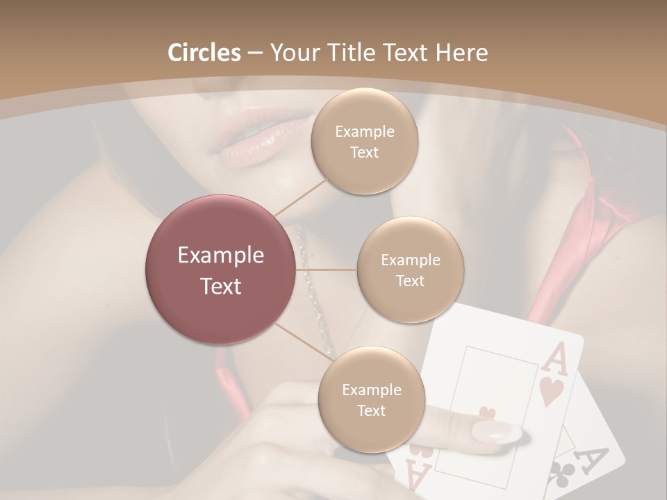 Sensual Woman Rich PowerPoint Template