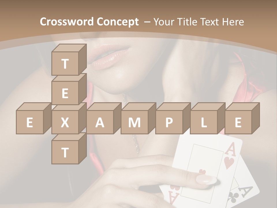 Sensual Woman Rich PowerPoint Template