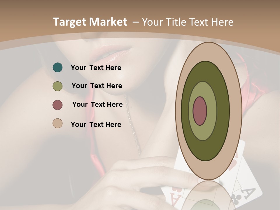 Sensual Woman Rich PowerPoint Template