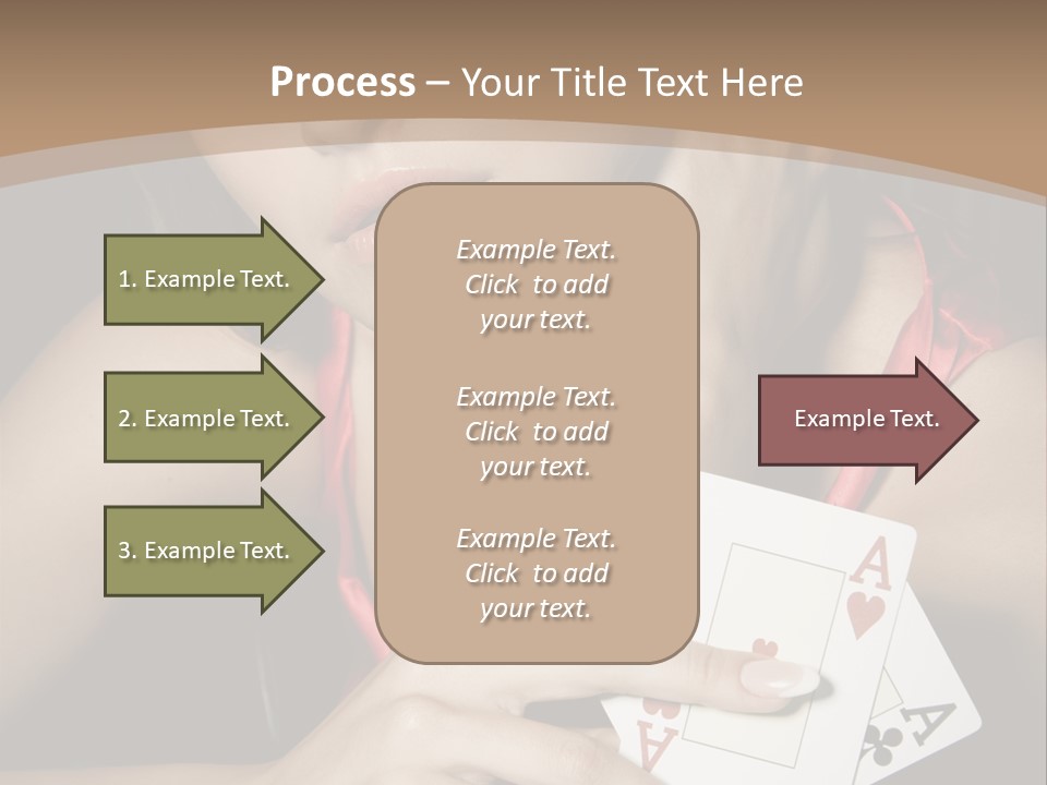 Sensual Woman Rich PowerPoint Template