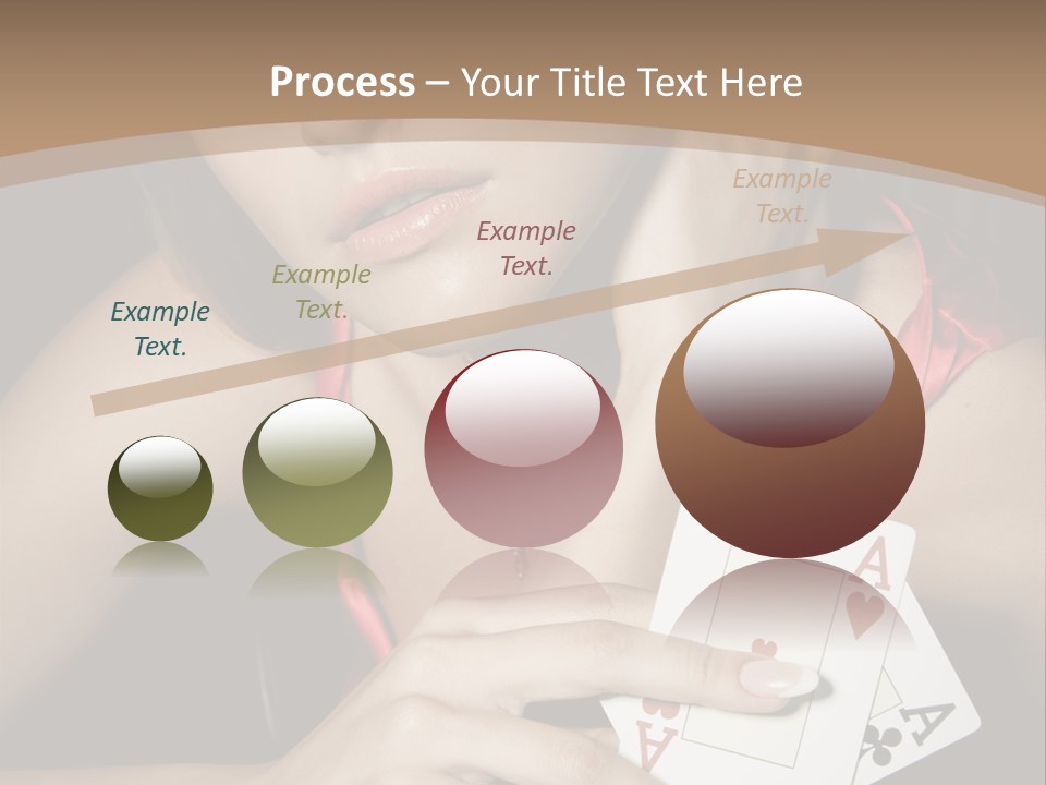 Sensual Woman Rich PowerPoint Template