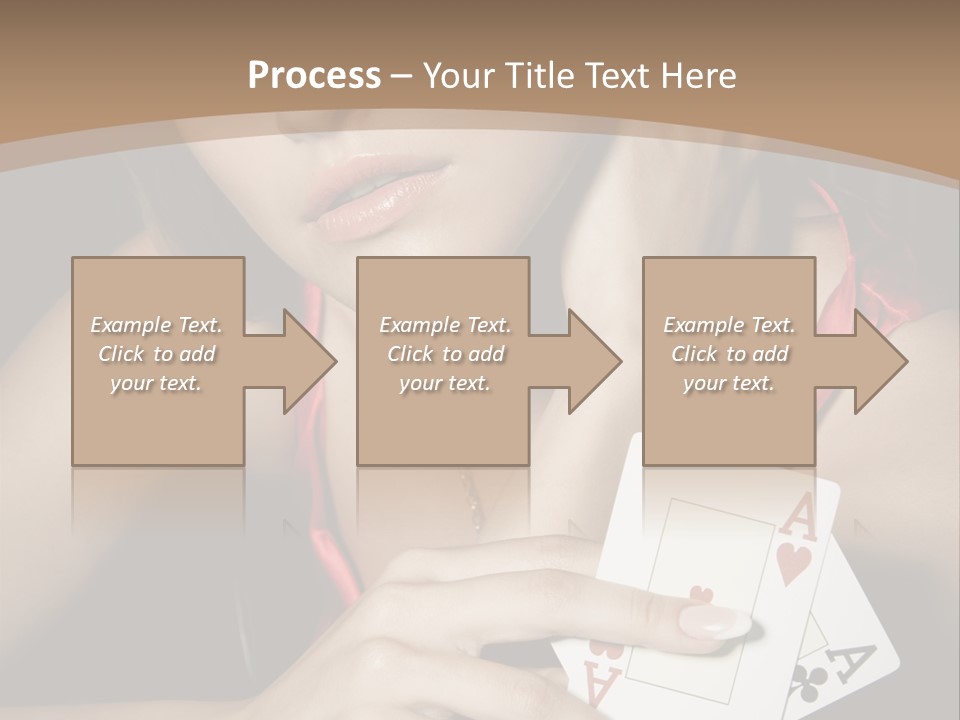 Sensual Woman Rich PowerPoint Template