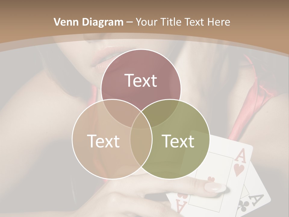 Sensual Woman Rich PowerPoint Template