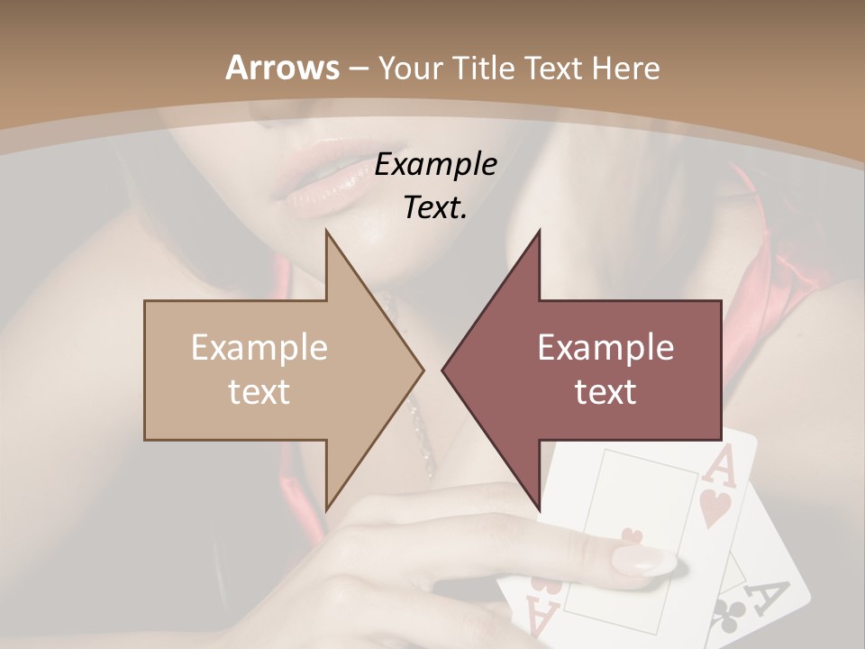 Sensual Woman Rich PowerPoint Template