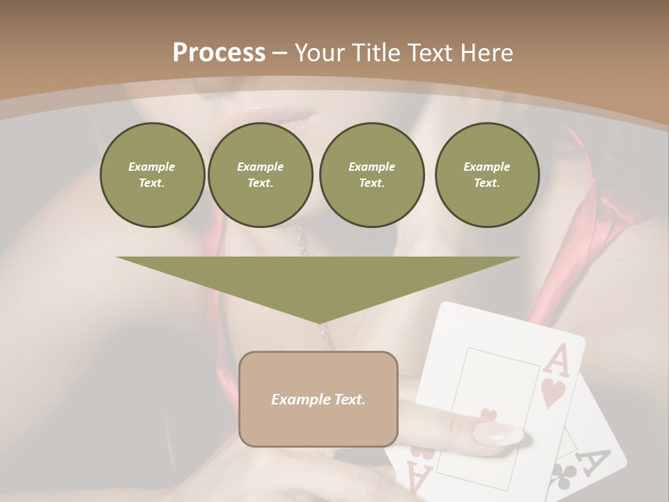 Sensual Woman Rich PowerPoint Template