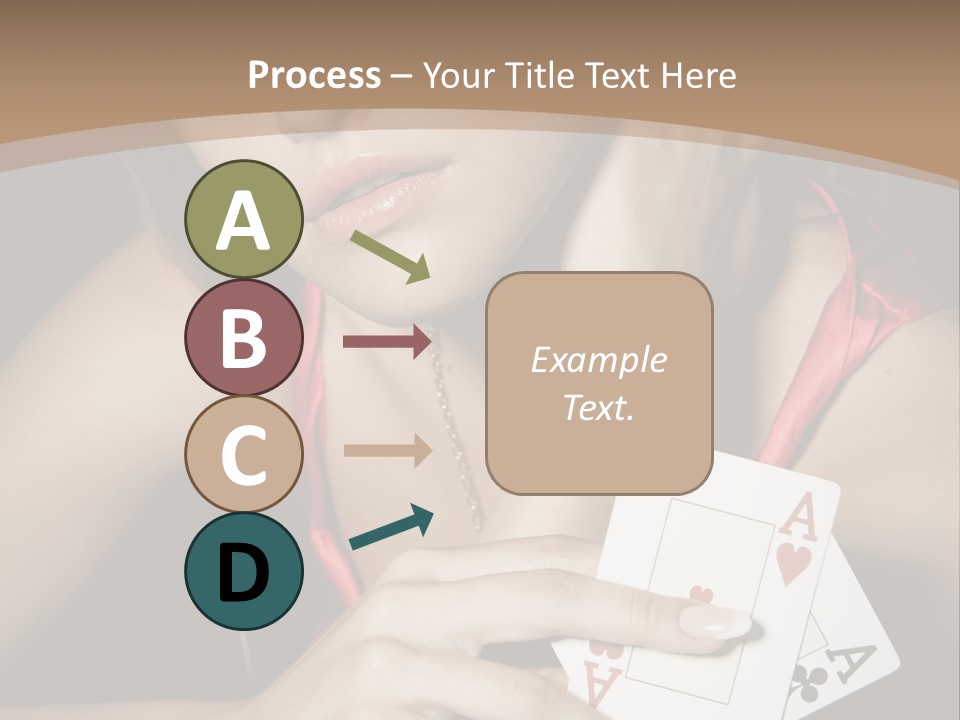 Sensual Woman Rich PowerPoint Template