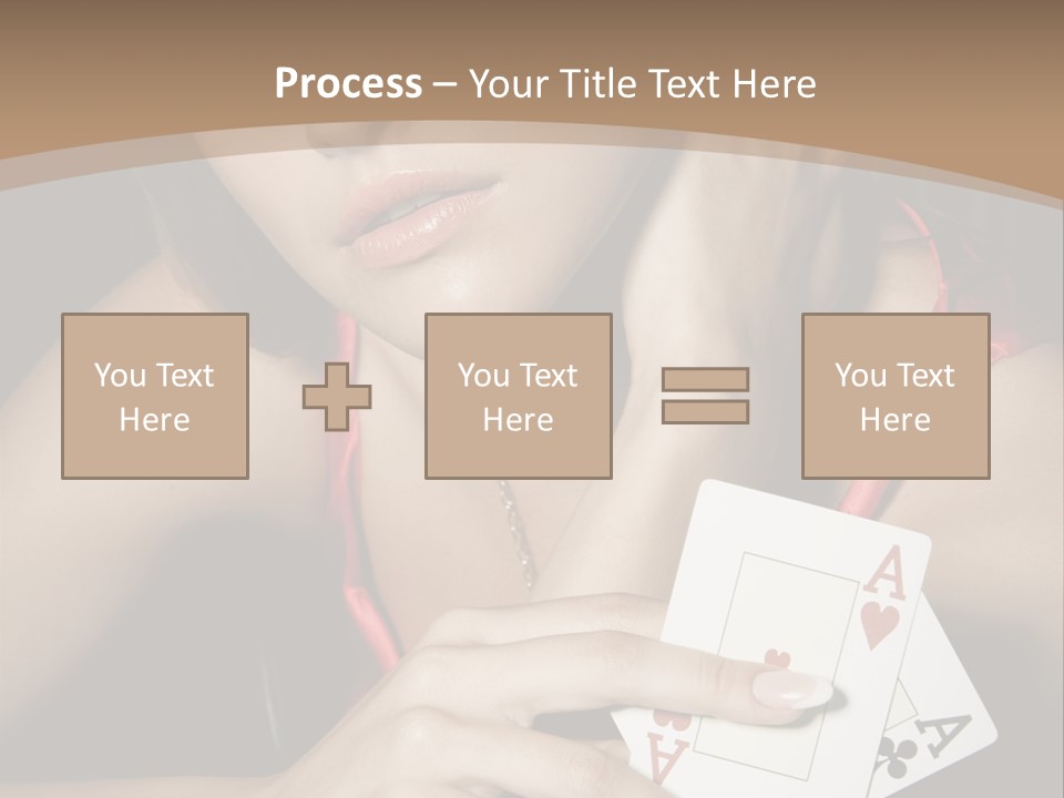 Sensual Woman Rich PowerPoint Template