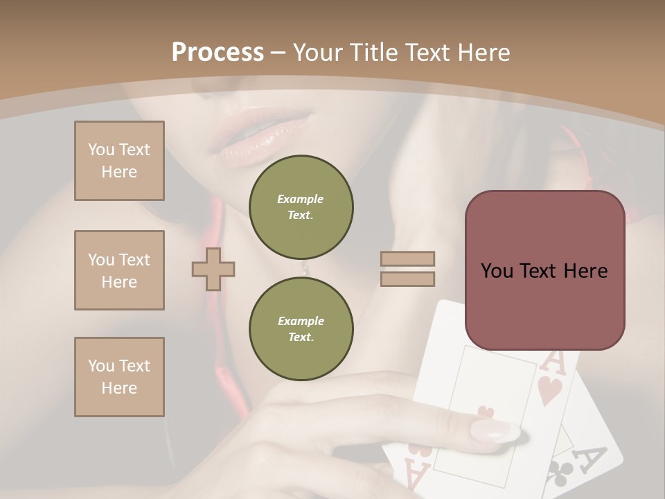 Sensual Woman Rich PowerPoint Template