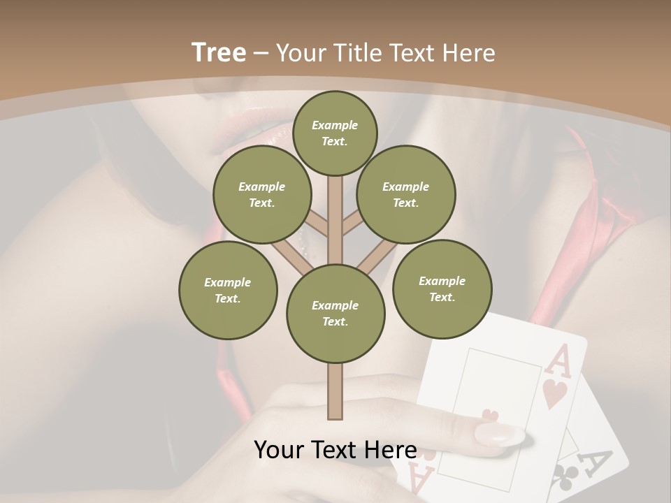 Sensual Woman Rich PowerPoint Template