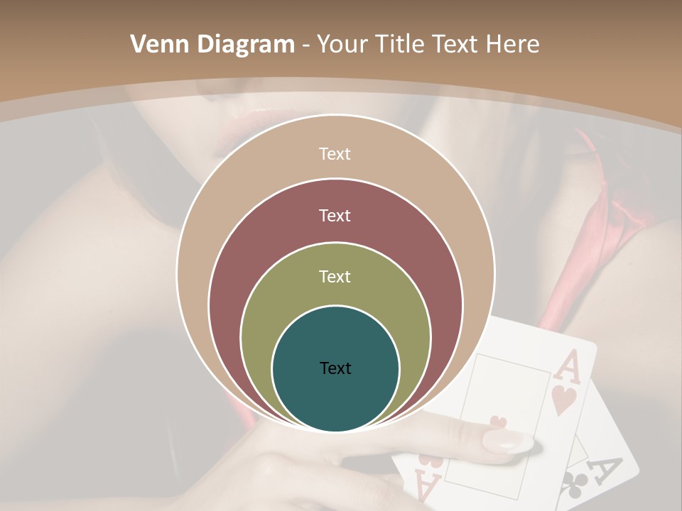 Sensual Woman Rich PowerPoint Template