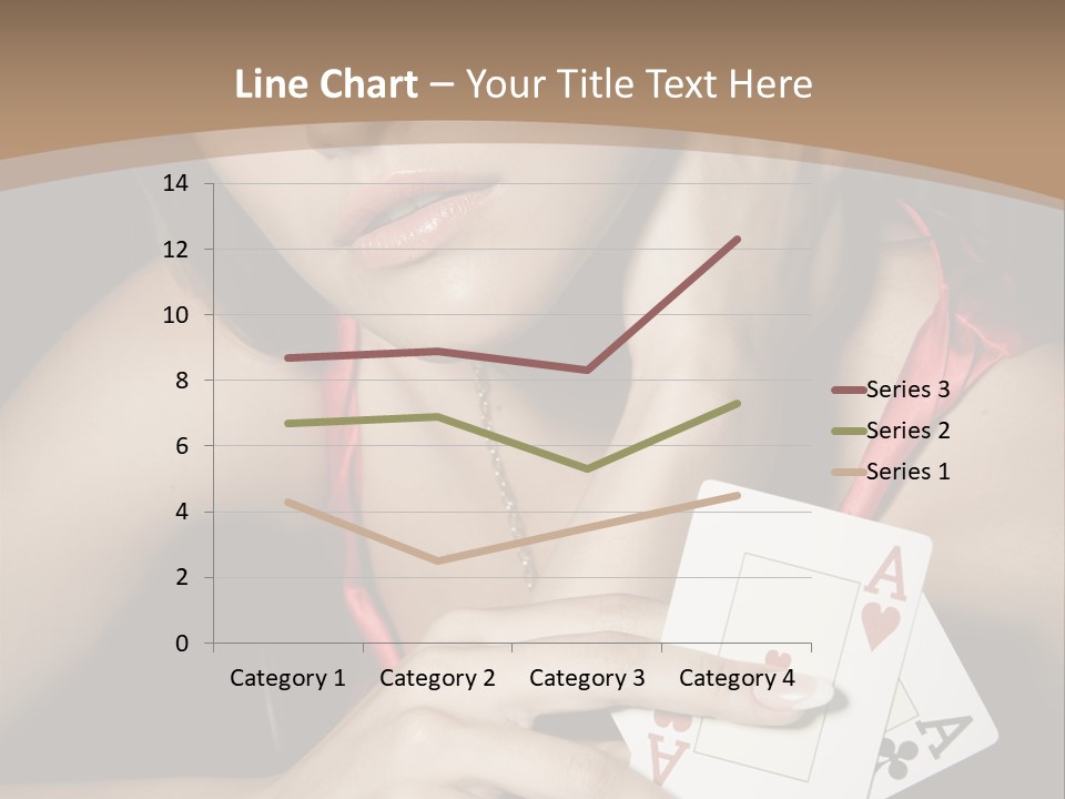 Sensual Woman Rich PowerPoint Template