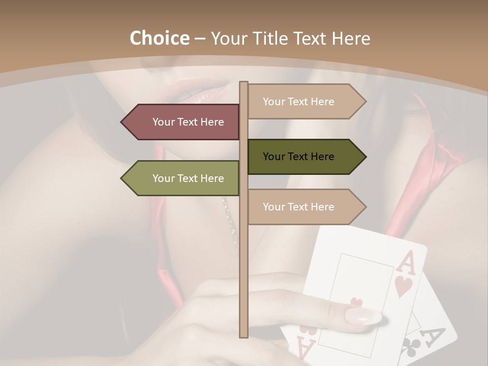 Sensual Woman Rich PowerPoint Template