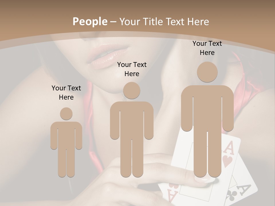 Sensual Woman Rich PowerPoint Template