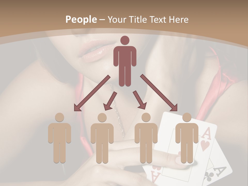 Sensual Woman Rich PowerPoint Template