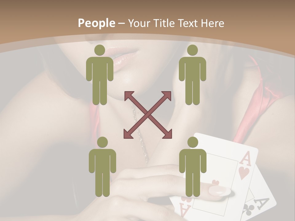 Sensual Woman Rich PowerPoint Template