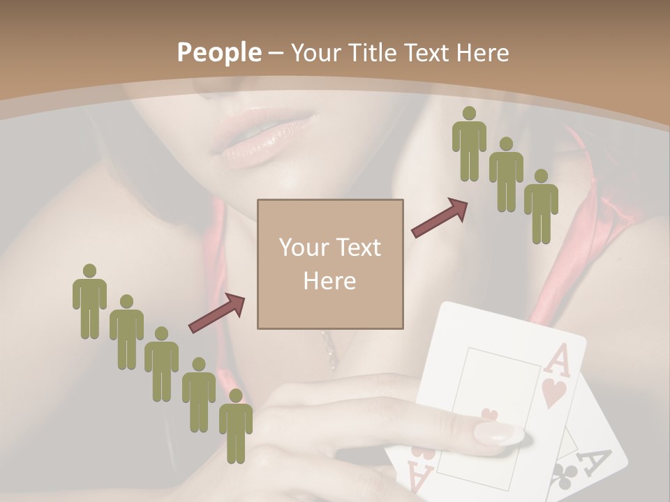 Sensual Woman Rich PowerPoint Template