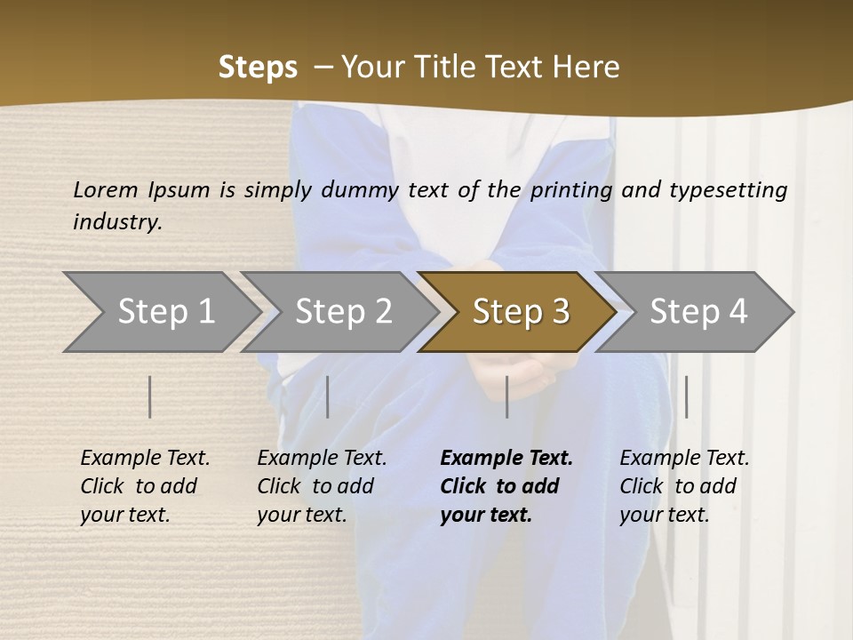 Alone Bullying Orphan PowerPoint Template