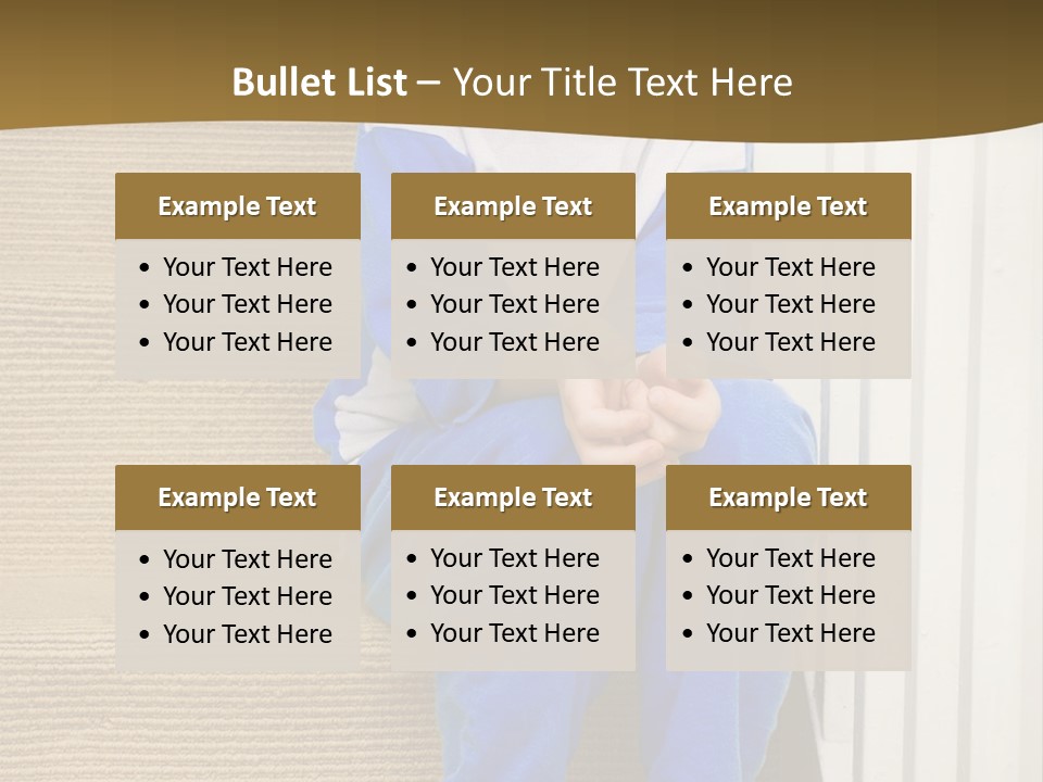 Alone Bullying Orphan PowerPoint Template