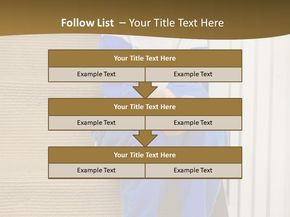 Alone Bullying Orphan PowerPoint Template