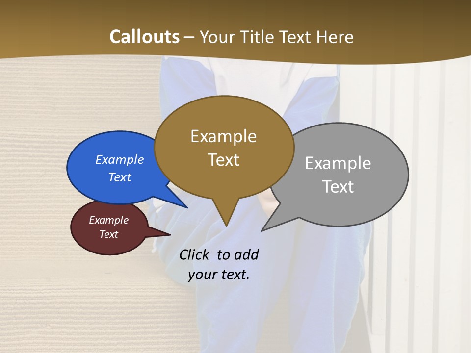 Alone Bullying Orphan PowerPoint Template