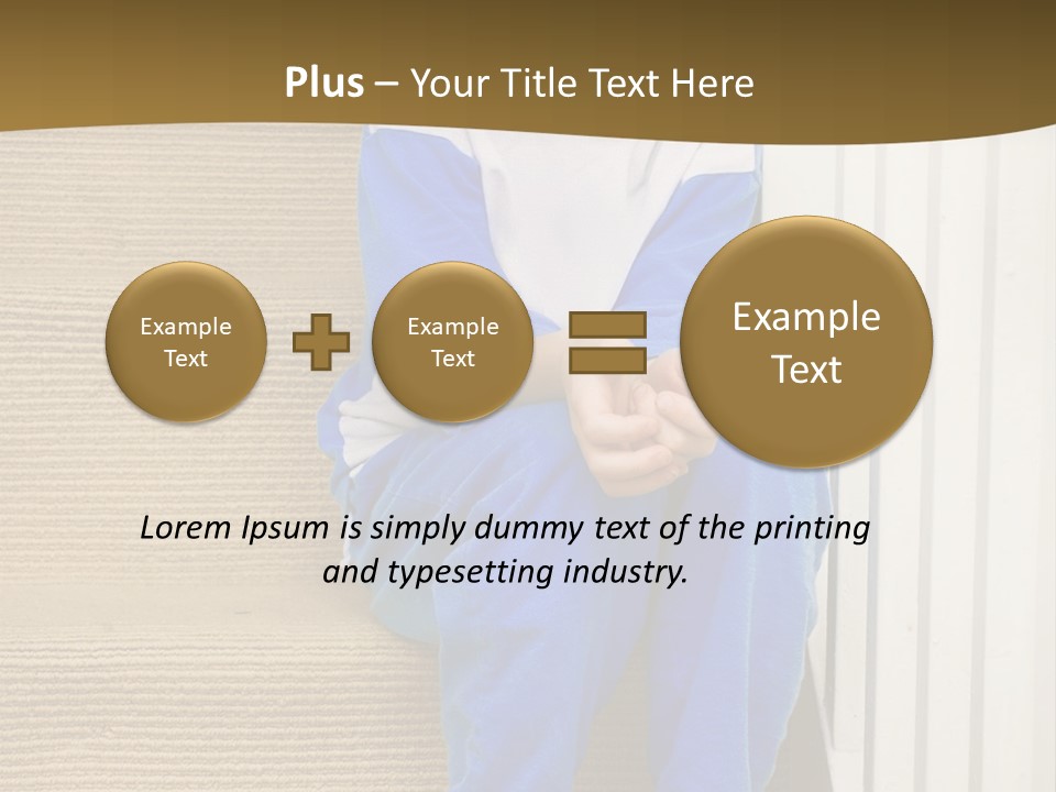 Alone Bullying Orphan PowerPoint Template