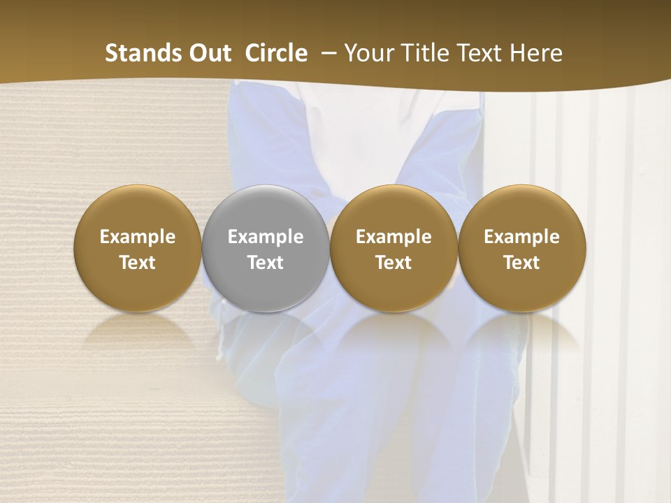 Alone Bullying Orphan PowerPoint Template