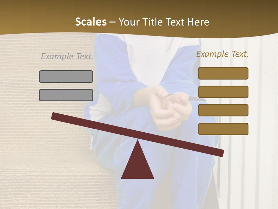 Alone Bullying Orphan PowerPoint Template