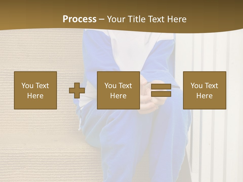 Alone Bullying Orphan PowerPoint Template