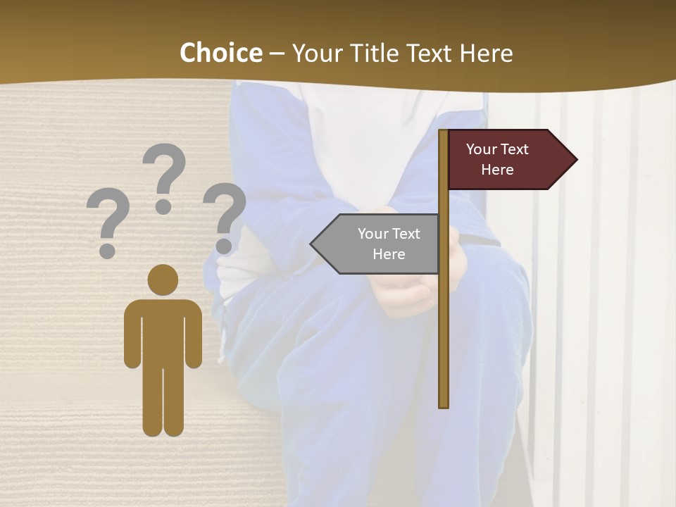 Alone Bullying Orphan PowerPoint Template