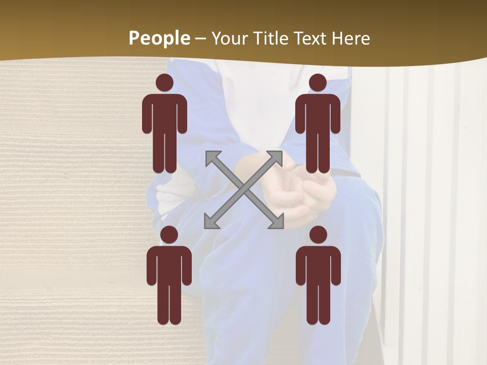 Alone Bullying Orphan PowerPoint Template