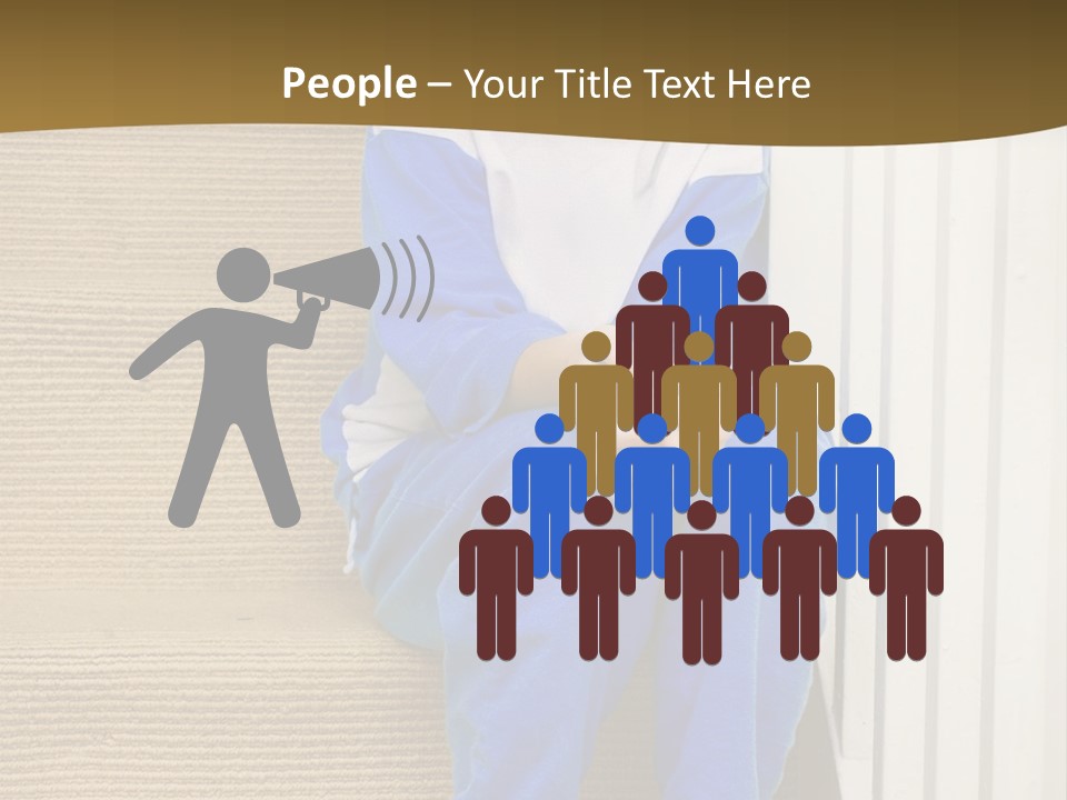 Alone Bullying Orphan PowerPoint Template