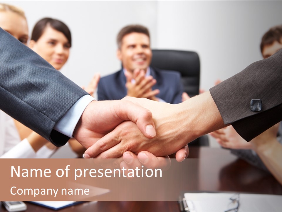 Female Person Companionship PowerPoint Template