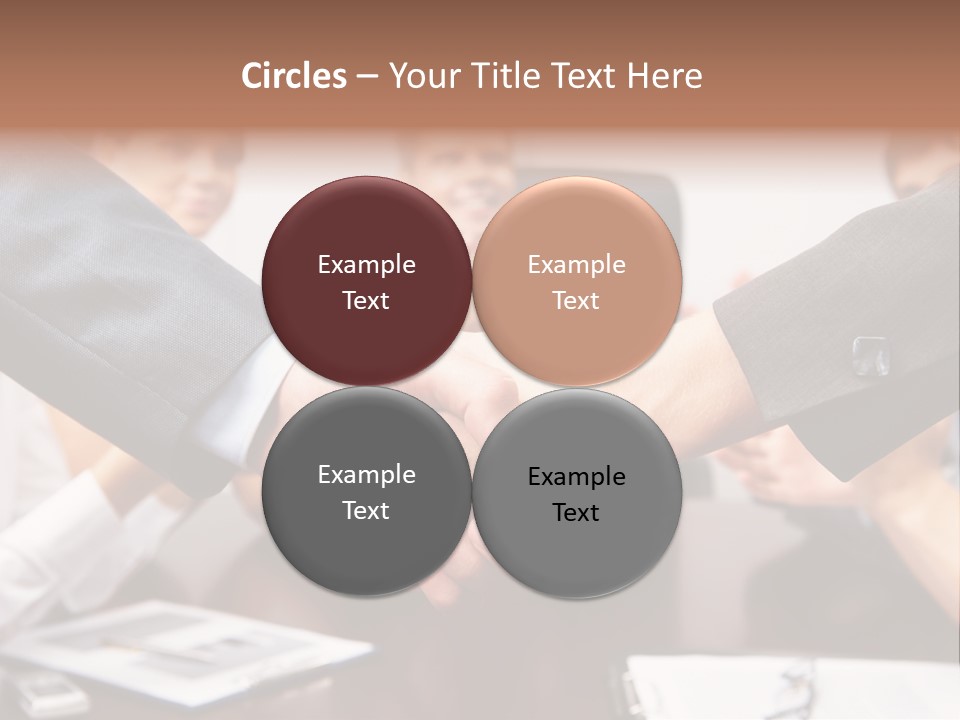 Female Person Companionship PowerPoint Template