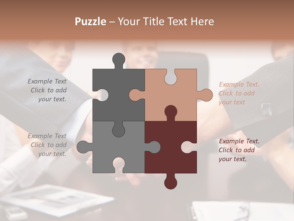 Female Person Companionship PowerPoint Template