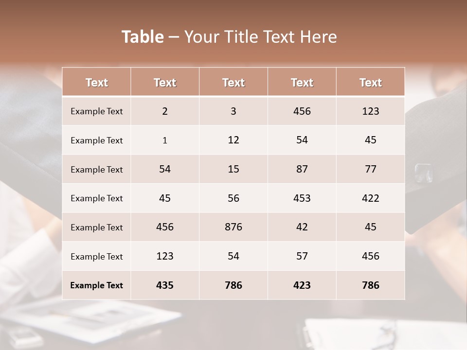 Female Person Companionship PowerPoint Template