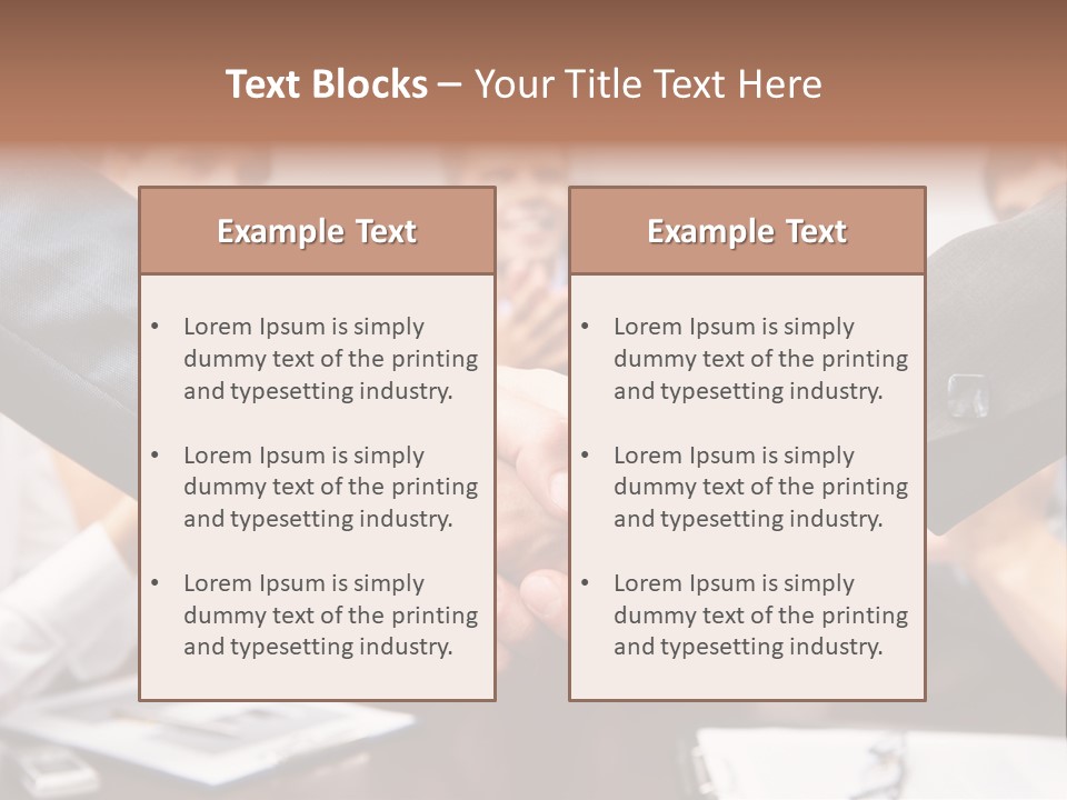 Female Person Companionship PowerPoint Template