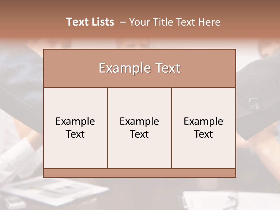 Female Person Companionship PowerPoint Template