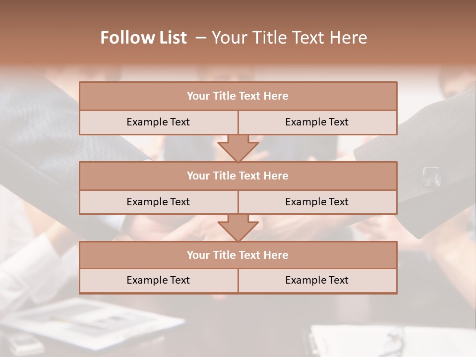 Female Person Companionship PowerPoint Template
