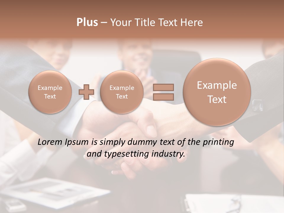 Female Person Companionship PowerPoint Template