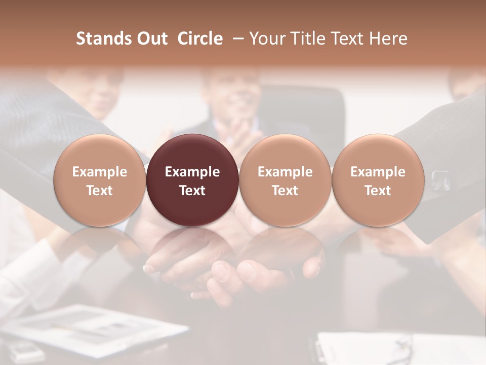 Female Person Companionship PowerPoint Template