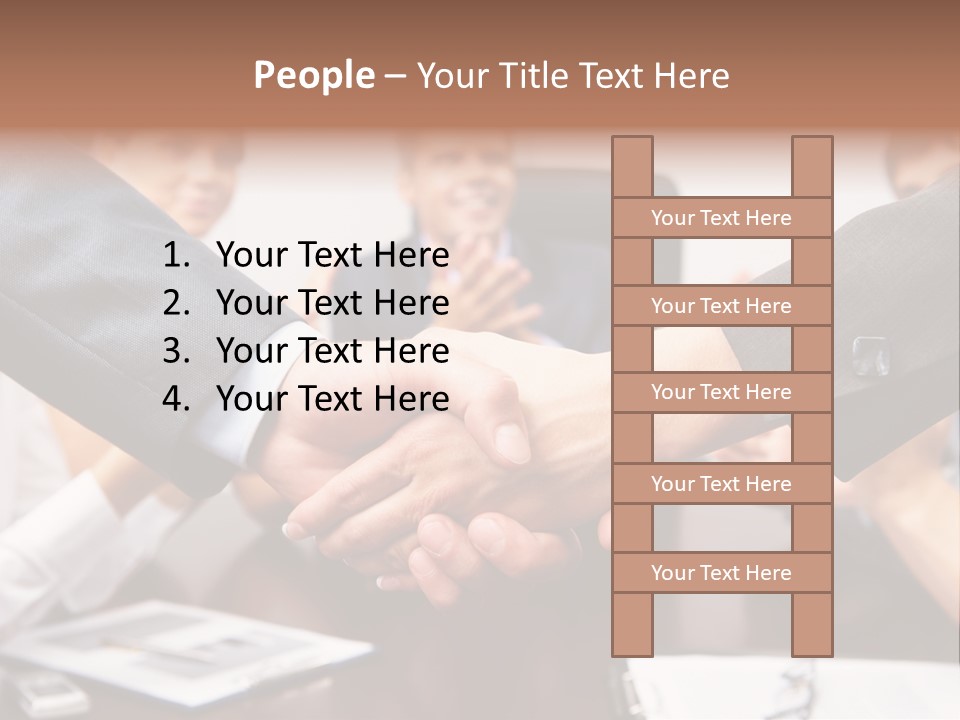 Female Person Companionship PowerPoint Template