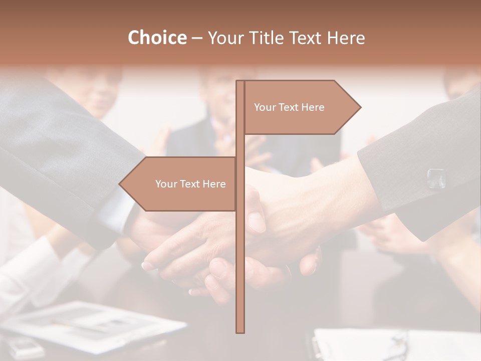 Female Person Companionship PowerPoint Template