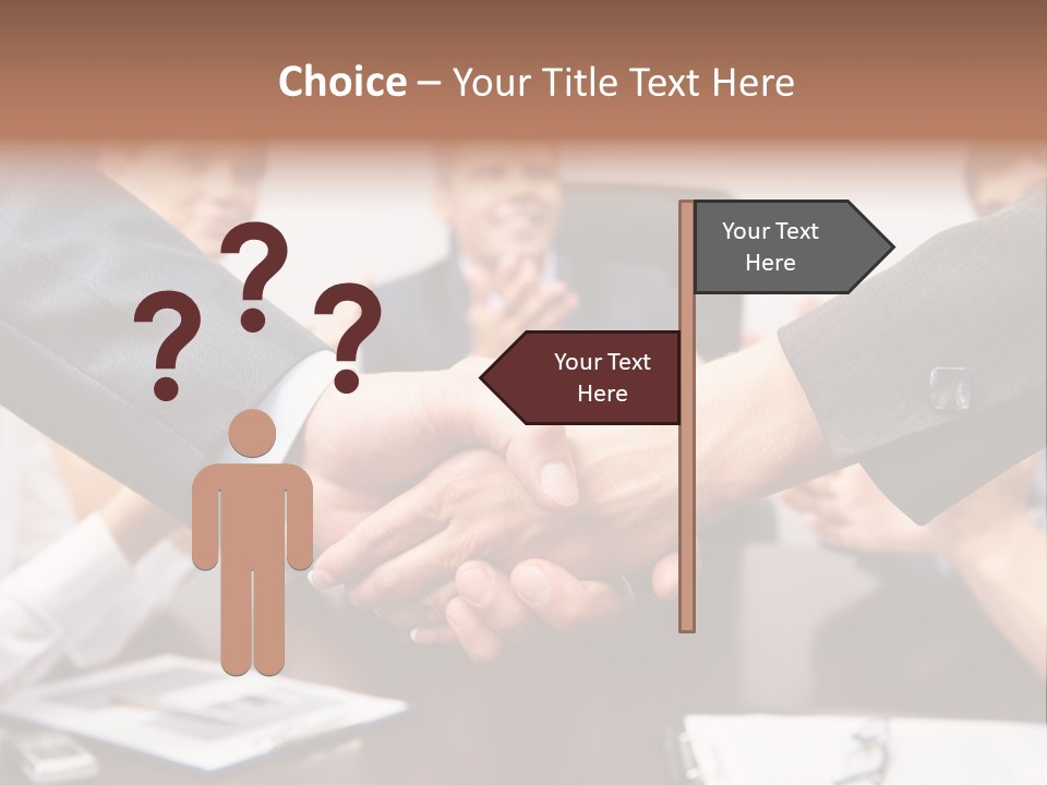 Female Person Companionship PowerPoint Template