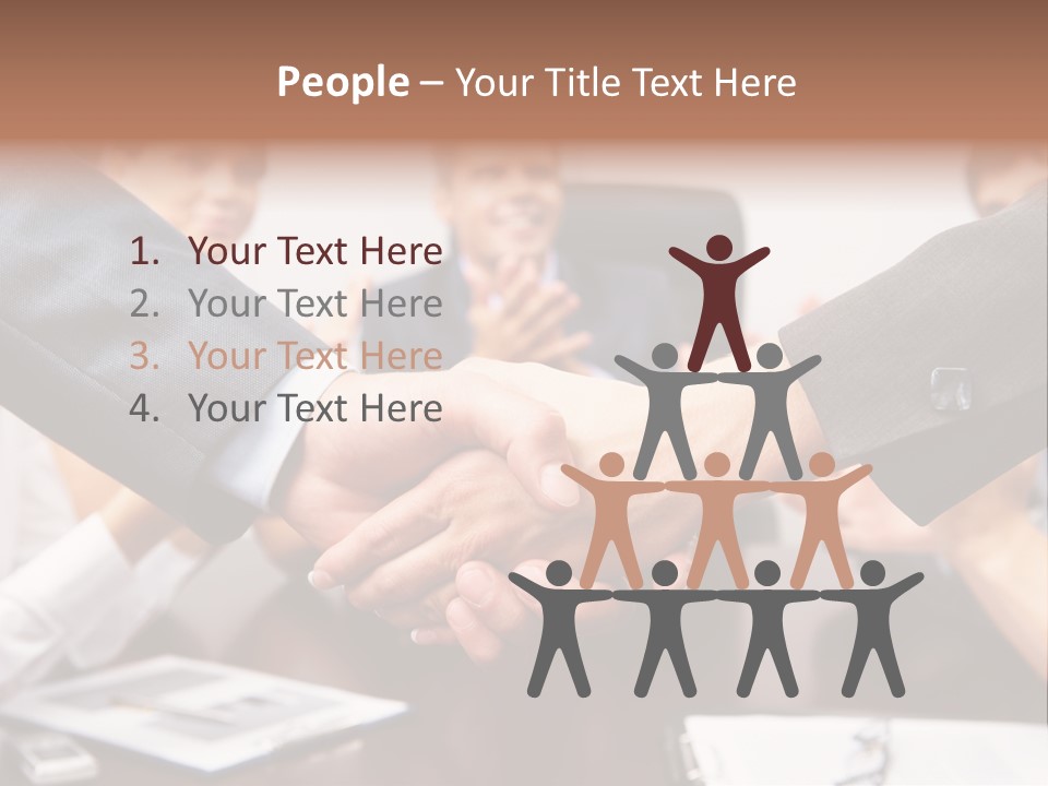 Female Person Companionship PowerPoint Template